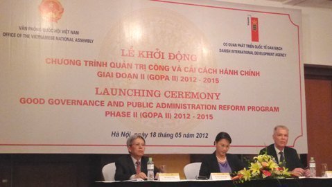 Đan Mạch giúp Việt Nam cải cách hành chính