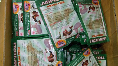 Phát hiện lượng lớn chất cấm trong chăn nuôi