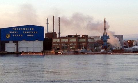 Cháy lớn trên tàu ngầm hạt nhân Mỹ