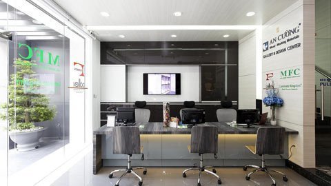 Ngắm 499 màu gỗ MFC và Laminate tại An Cương Design Center