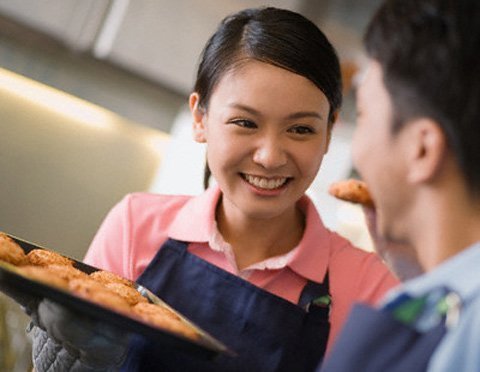 Vất vả ăn kiêng để sinh quý tử