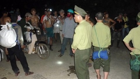 Cướp gỗ sưa ở Phong Nha, khởi tố 5 đối tượng