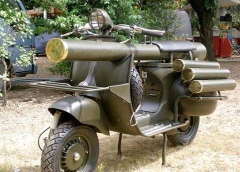 Vespa cổ - thú chơi của người có gu