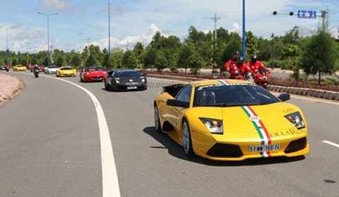 Hành trình siêu xe Việt Nam ấn định ngày ra quân
