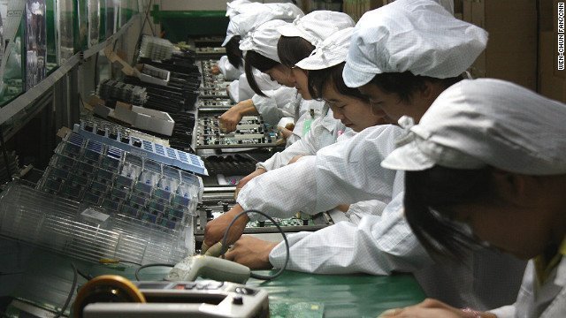 Bạo loạn nổ ra tại nhà máy Apple Trung Quốc