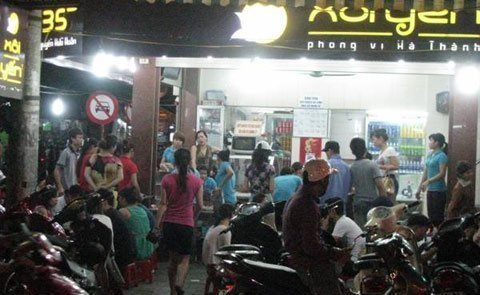 Bán xôi kiếm 60 triệu đồng ngày?