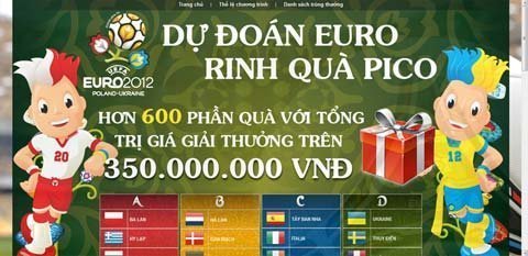 Pico: Cho mượn miễn phí 2012 tivi Led 40 xem Euro