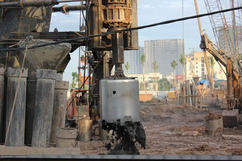 Mục sở thị công trường dự án Đại Thanh