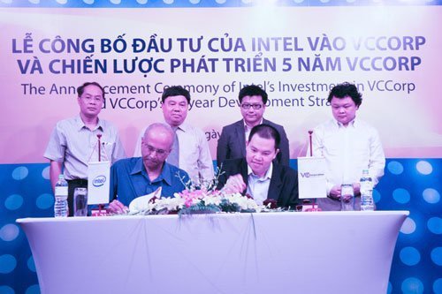 Intel Capital không công bố số tiền đầu tư vào VC Corp