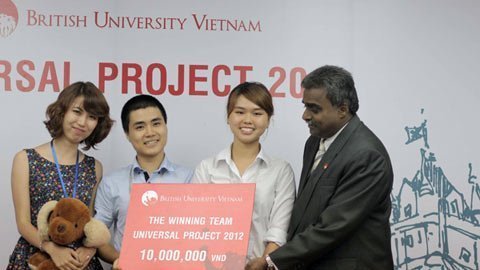 Thi “Dự án toàn cầu”, tập sự kinh doanh