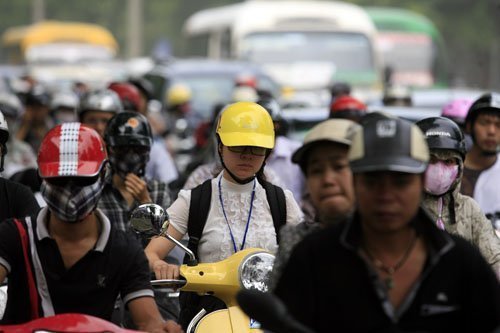 Đường như nêm cối ngày đầu làm thủ tục thi