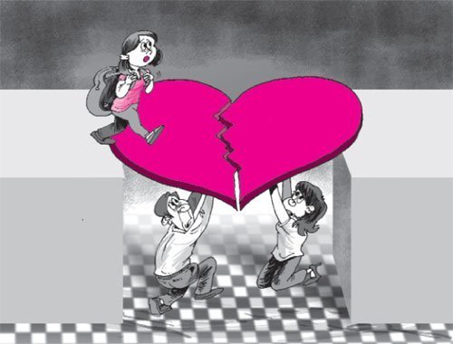 Con thi xong, cha mẹ ly hôn