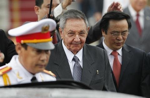 Chủ tịch Cuba Raul Castro thăm chính thức Việt Nam