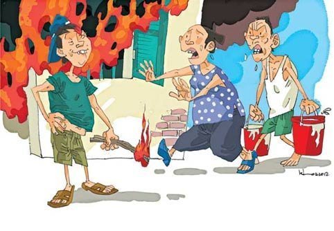 Những người khoái… đốt nhà!