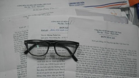 Tổng hợp đơn thư bạn đọc đến giữa tháng 7/2012