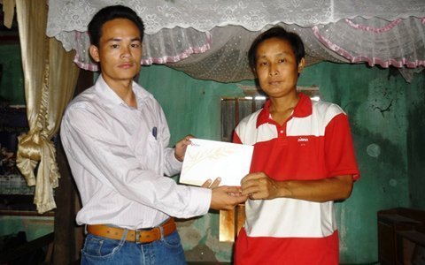 6,7 triệu đồng đến với gia đình có nhiều người chạy thận