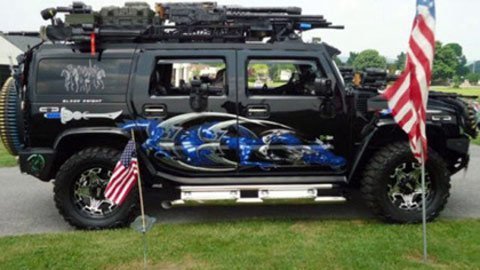 Chiêm ngưỡng Hummer độ kiểu… khó tả