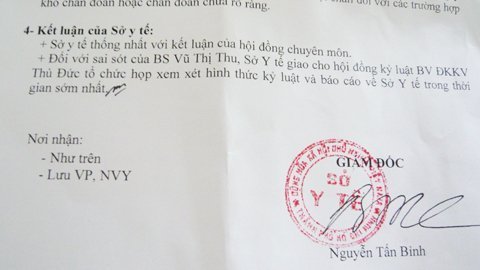 Sẽ kỷ luật bác sĩ siêu âm kém, 'soi' 2 chỉ ra 1
