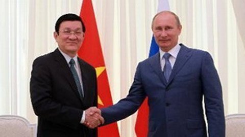 Việt-Nga tăng cường quan hệ đối tác chiến lược toàn diện
