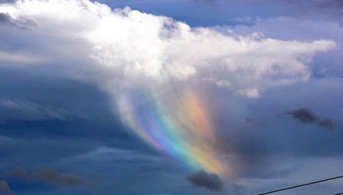 Cầu vồng lửa tuyệt đẹp Scotland