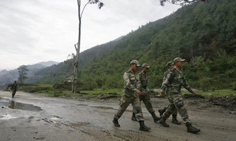 Trung - Ấn đối đầu miền biên viễn