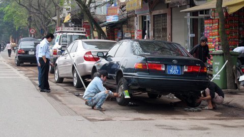 Rà soát lại về kết luận thanh tra vỉa hè, lòng đường
