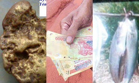 Bỗng dưng nhặt được tiền, vàng, của lạ