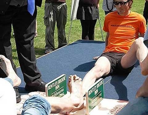 Những cuộc so tài quái đản trên thế giới