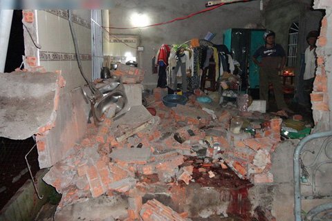 Nổ pháo 155 li, thai phụ 7 tháng chết thảm