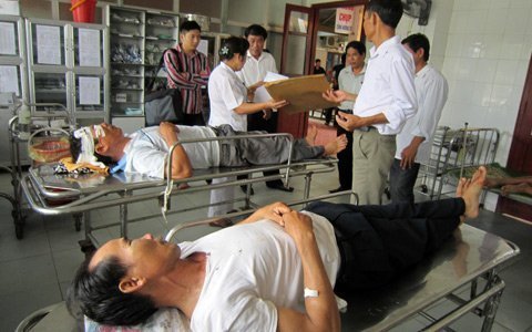 Khởi tố vụ đập phá trụ sở xã, đánh cán bộ