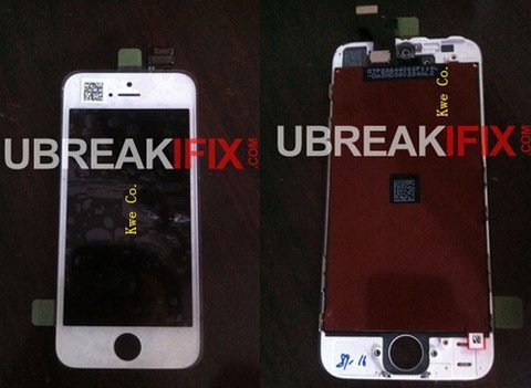 Rò rỉ hình ảnh mặt trước của iPhone 5