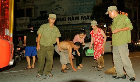 Tuyên dương quần chúng an toàn giao thông