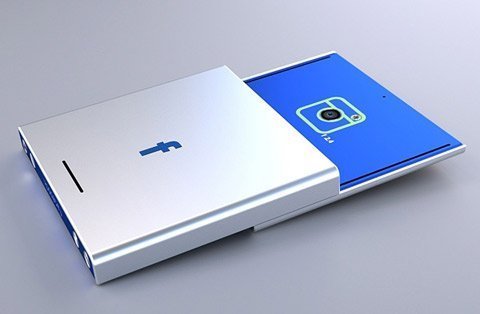Mẫu concept Facebook phone đẹp mê hồn
