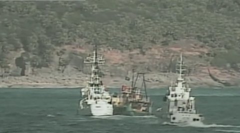 Nhật phát clip vụ đụng độ ở đảo tranh chấp với TQ