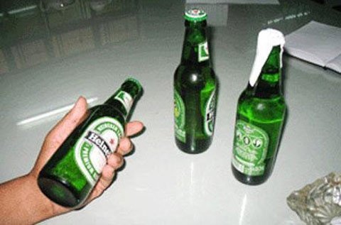 Bia Heineken giả được sản xuất thế nào?