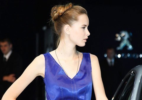 Nhan sắc mặn mà tại triển lãm Moscow 2012