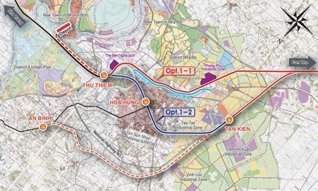 Thay điểm đặt nhà ga đường sắt cao tốc 9 tỷ USD