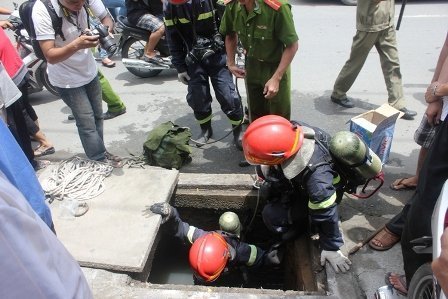 Cướp giật súng bắn trả cảnh sát trên đường truy đuổi