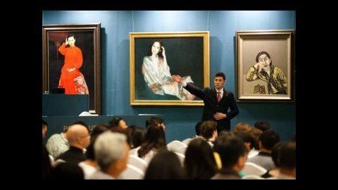 Nhà giàu Trung Quốc buôn tranh để rửa tiền