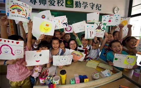 Vất vả vì ngày nhà giáo ở Trung Quốc