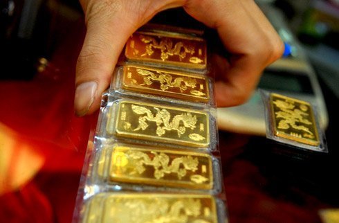 Vàng bắt đầu giảm giá, xuống dưới 46 triệu