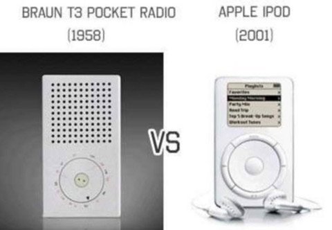Apple bắt chước thiết kế cách đây 60 năm?