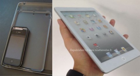 iPad Mini bất ngờ lộ diện trước iPhone 5