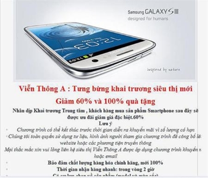Lừa đảo bằng website bán hàng qua mạng nở rộ