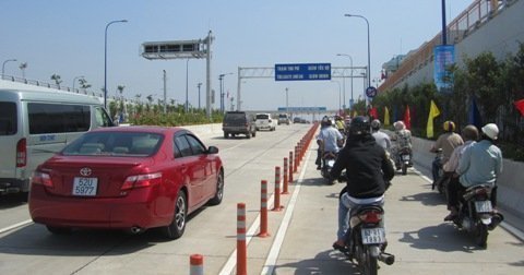 Hầm vượt sông dài nhất Đông Nam Á sắp thu phí