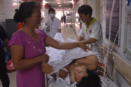 Cảnh nghèo của người rơi khỏi cầu Vĩnh Tuy