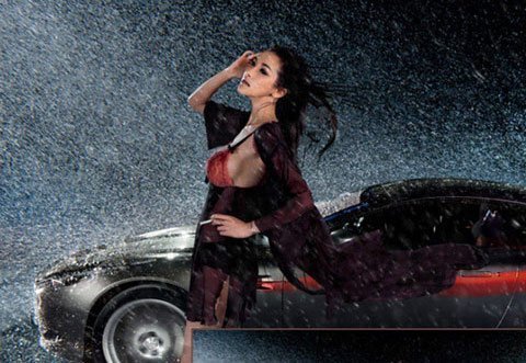 Những đường cong huyền ảo với xế hộp