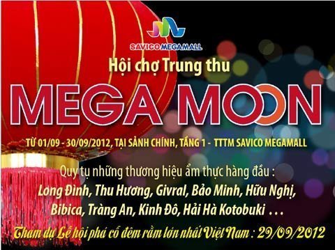Savico Megamall lộng lẫy sắc thu