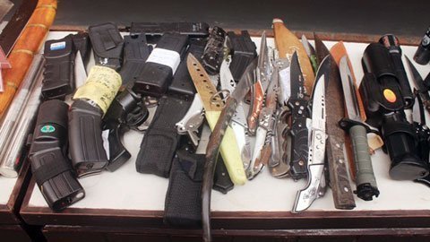 Vũ khí 'khủng' lực lượng 141 Hà Nội thu được