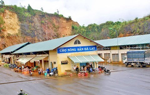 Đìu hiu chợ rau ở xứ rau